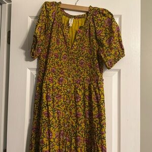 Uncle Frank button down maxi dress